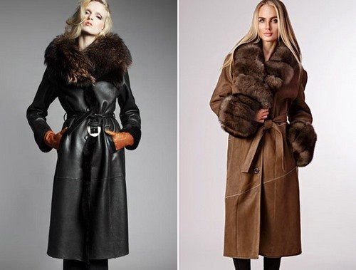Модные дубленки осень-зима: фото, фасоны, с чем носить
